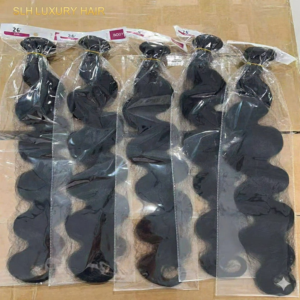 Body Wave Bundles Brazilian Human Hair Weave Bundles 3/4 Bundles Deal Top Quality Human Hair